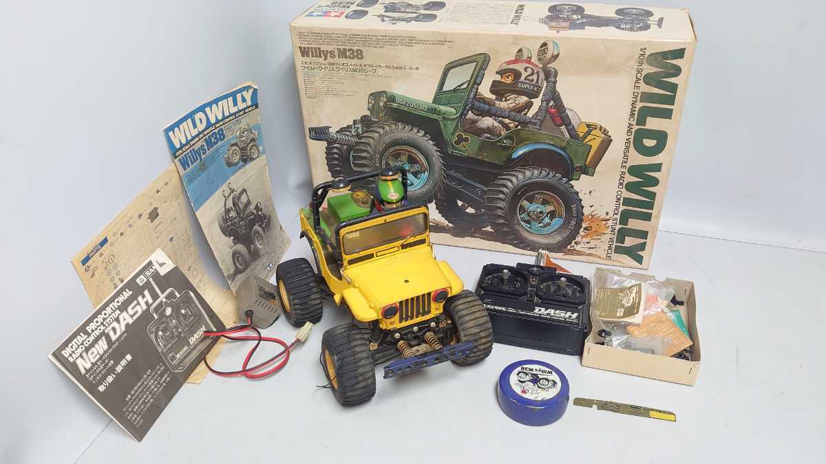 □希少 完成品 箱/説明書有り タミヤ TAMIYA RC WILD WILLY ワイルド