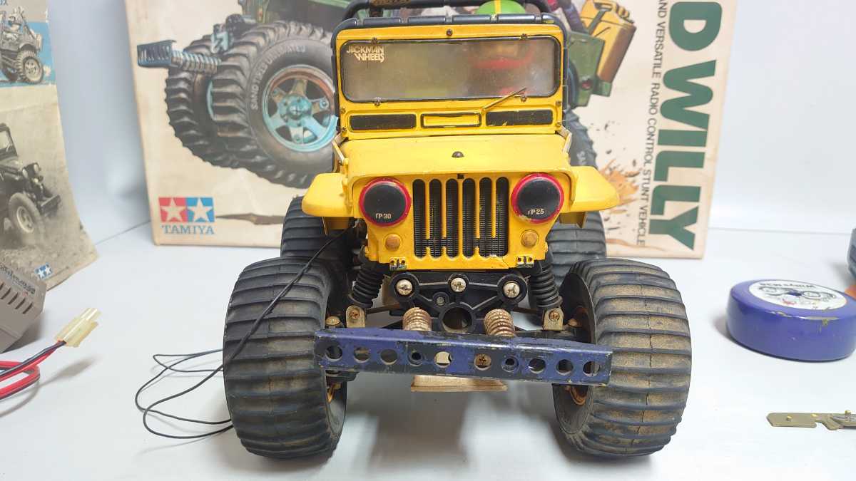 □希少 完成品 箱/説明書有り タミヤ TAMIYA RC WILD WILLY ワイルド