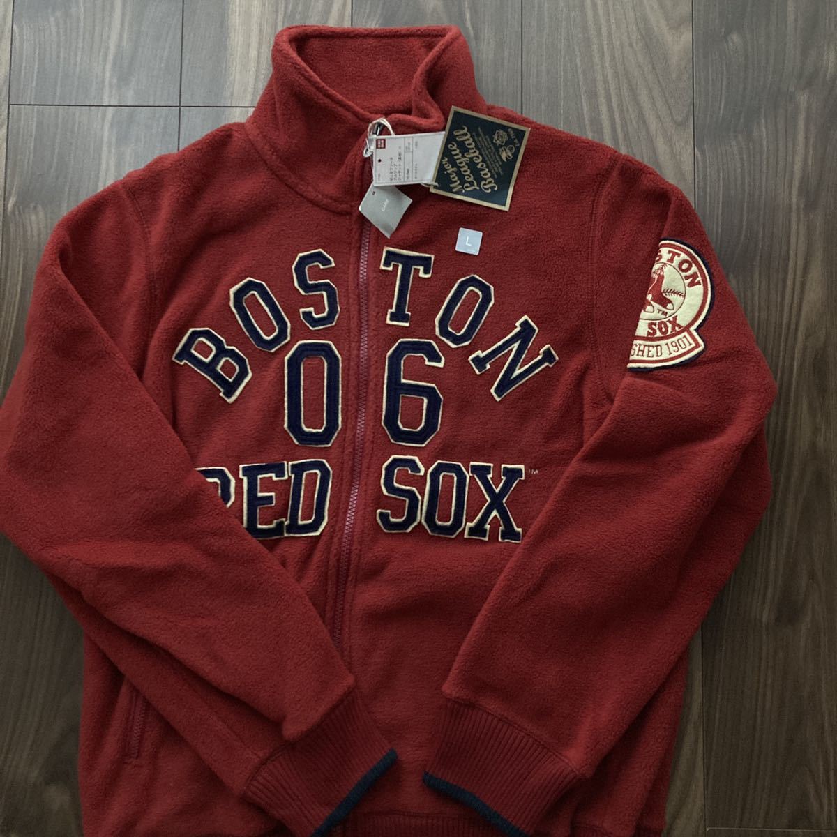 新品・タグ付き MLB ボストン レッドソックス RED SOX フリース 