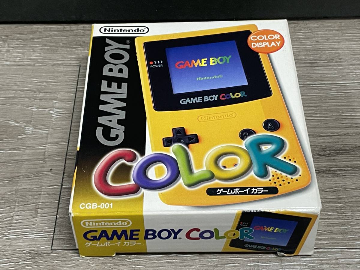 イエロー | 動作確認済 完品ゲームボーイカラー 動作品｜Yahoo!フリマ