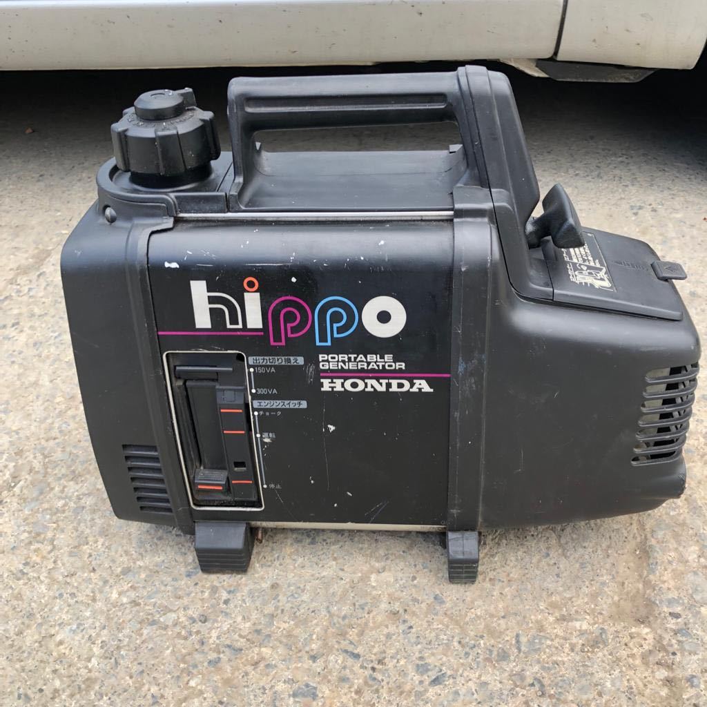 エンジン始動後期型HONDA hippoポータブル発電機 EX300 100:1 エンジン