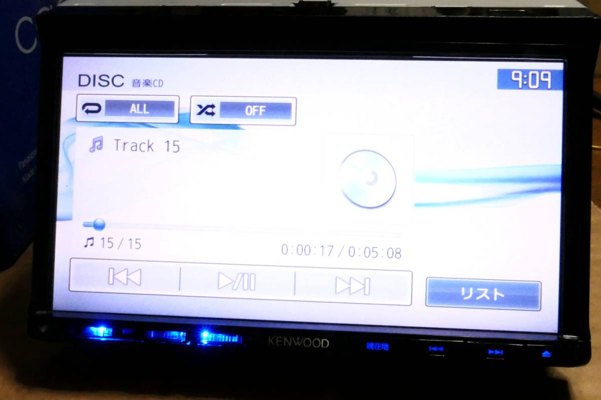ケンウッド、ナビKXME500S  2016製 □もったいない！動いたけどジャンク即決！KENWOOD KXME500S KXM-E500