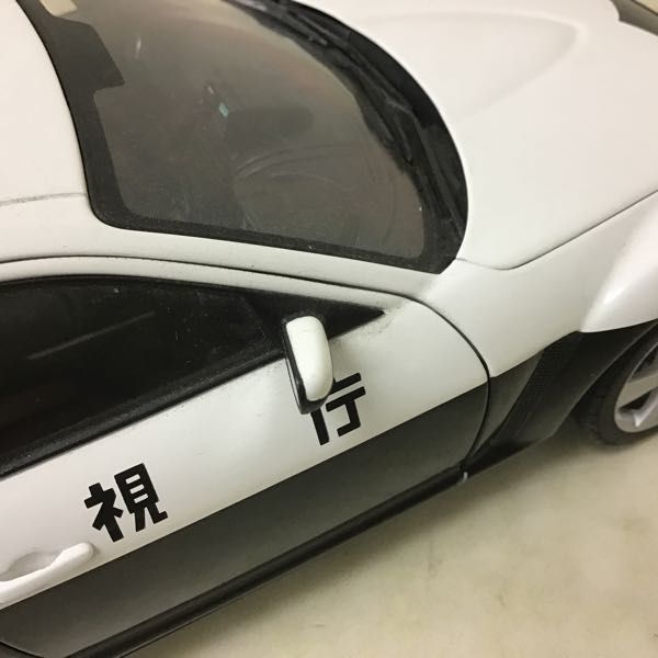 1円〜 ジャンク 箱無 オートアート 1/18 マツダ RX-8 パトカー 警視庁