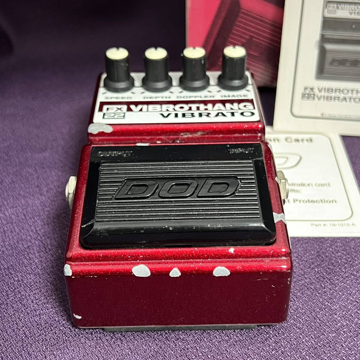 DOD 送料無料 廃番 DOD FX22 VIBROTHANG VIBRATO Vibro Thang FX22 Vibrato