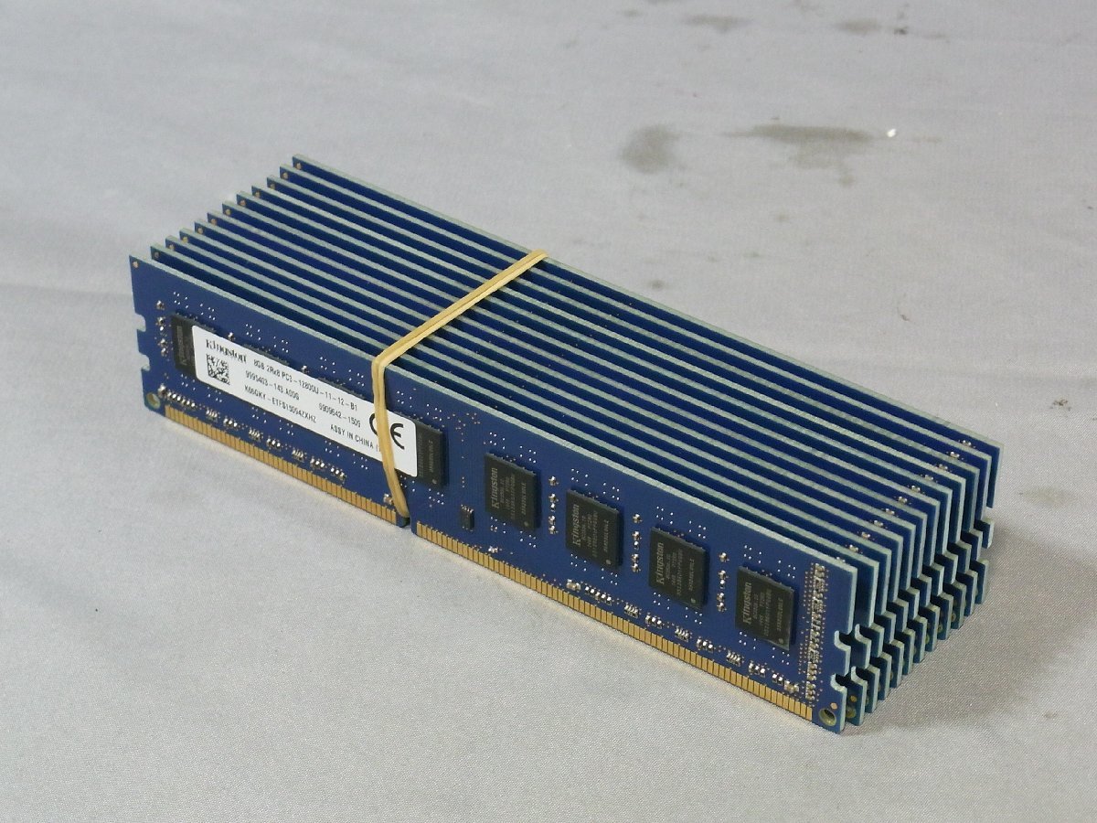B33387 O-01320 PC3-12800 DDR3メモリー 8GB 12枚セット ジャンク 動作未確認