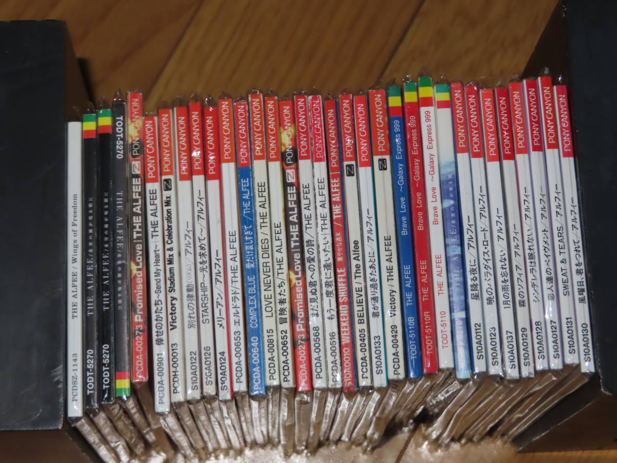 ALFEE アルフィー 8cmシングルCDまとめて48点セット 初期版多数あり 