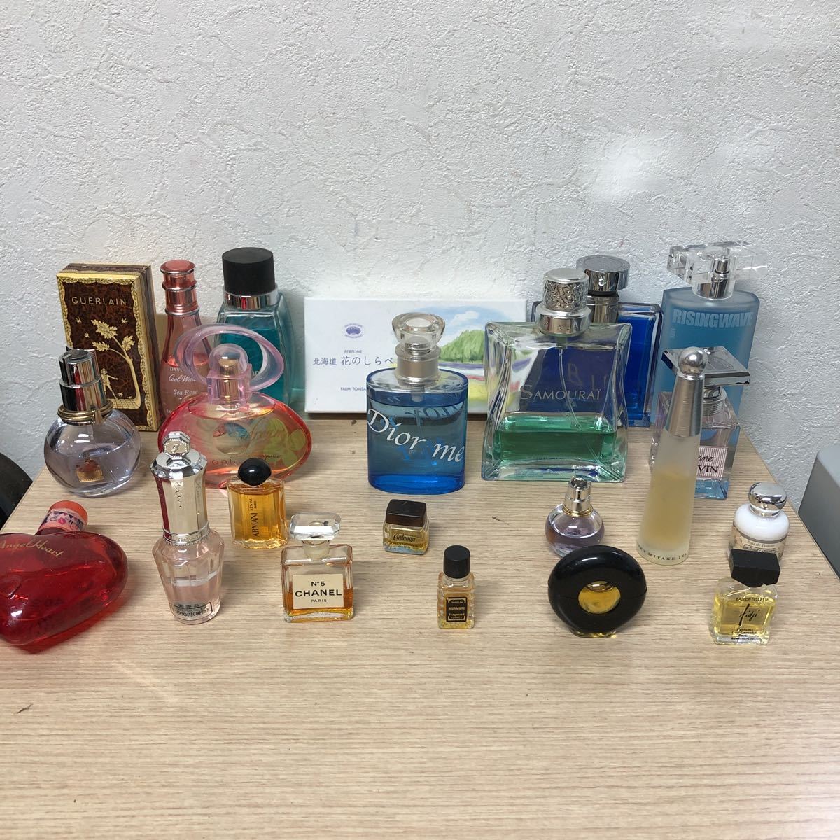 香水 まとめ ブルガリ アルマーニ シャネル ランバン イッセイミヤケ エンジェルハート 他 