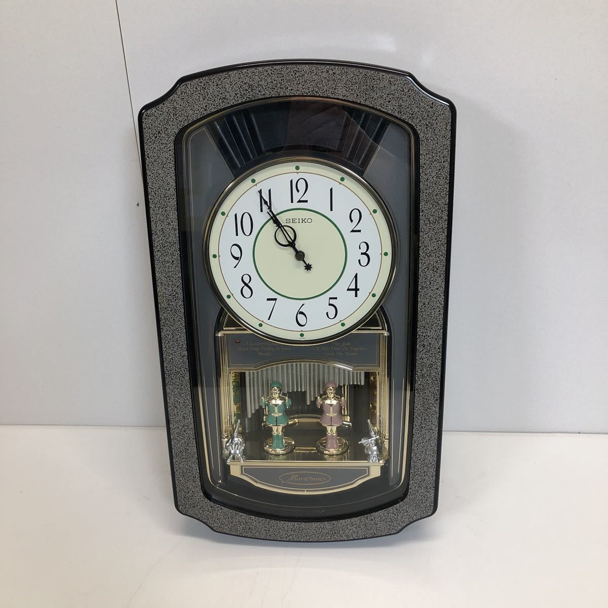 Z167 SEIKO セイコー からくり時計 マリオーヌ RE523N 掛け時計