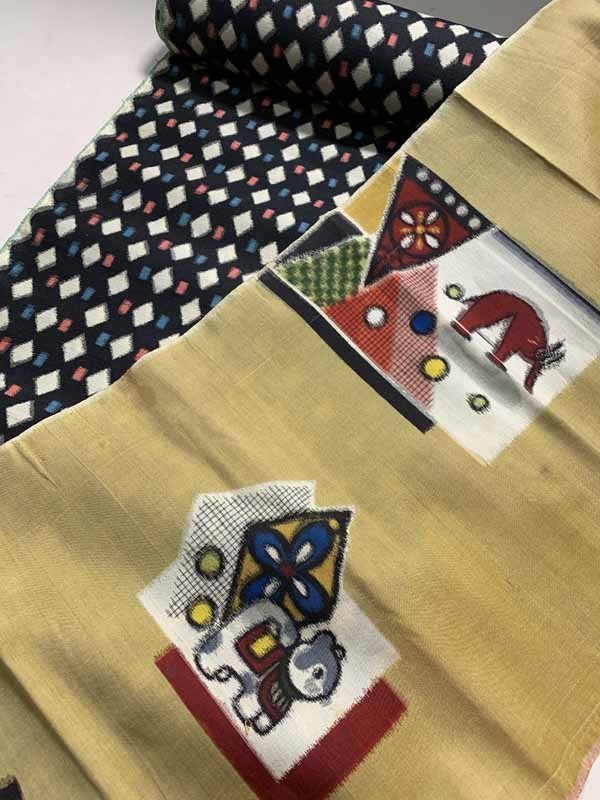M【7-4】□3 呉服店在庫品 反物 25点まとめて 八掛地 正絹 絹100％ 他