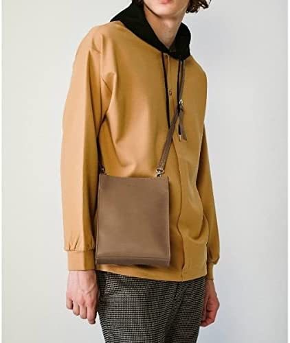 新品　tk.TAKEO KIKUCHI(ティーケー タケオキクチ)　スクエアボックスショルダーバッグ　ブラウン　定価6050円　茶色