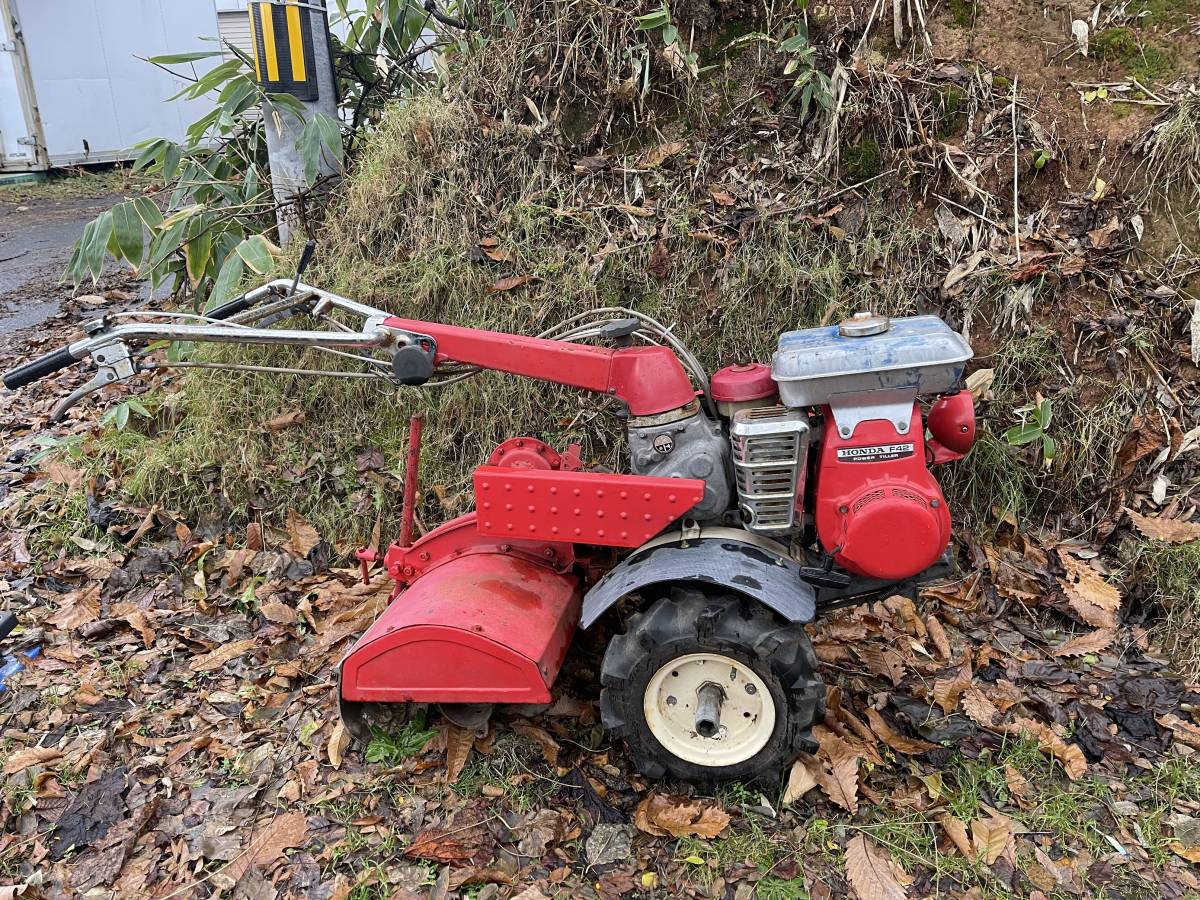 耕運機 ホンダHonda F310 HONDA と小屋 セット 決まりました