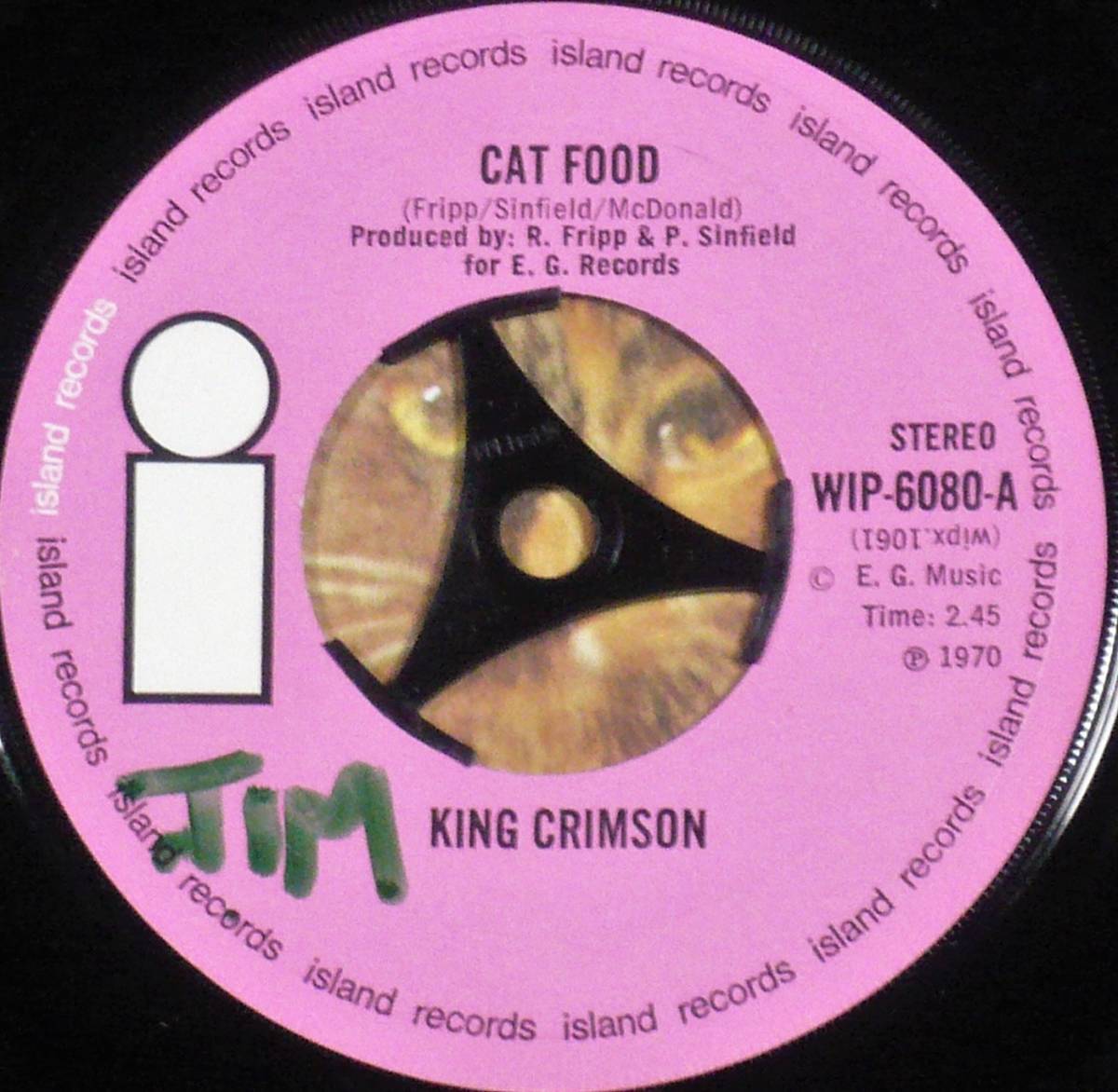 Cat Food King Crimson | – - Lyrics Anniversary 50th Genius Food