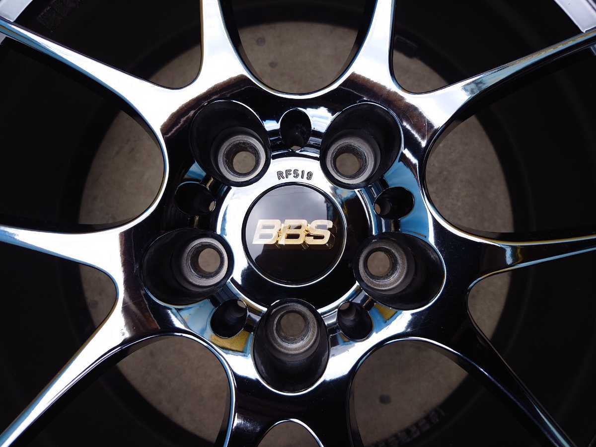 限定 希少 現行品 鍛造 BBS RF BKM ブラックミラー 18インチ 8J+43 