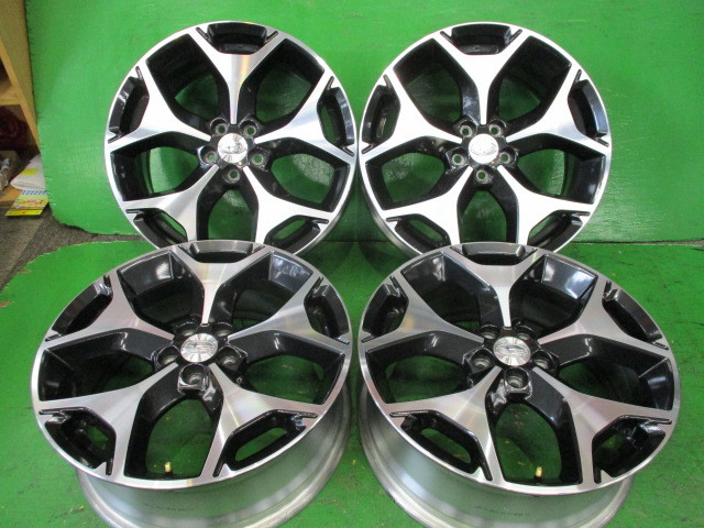 スバル/フォレスター/SJ系/純正☆18インチ/7J+48☆5H/100☆中古/4本