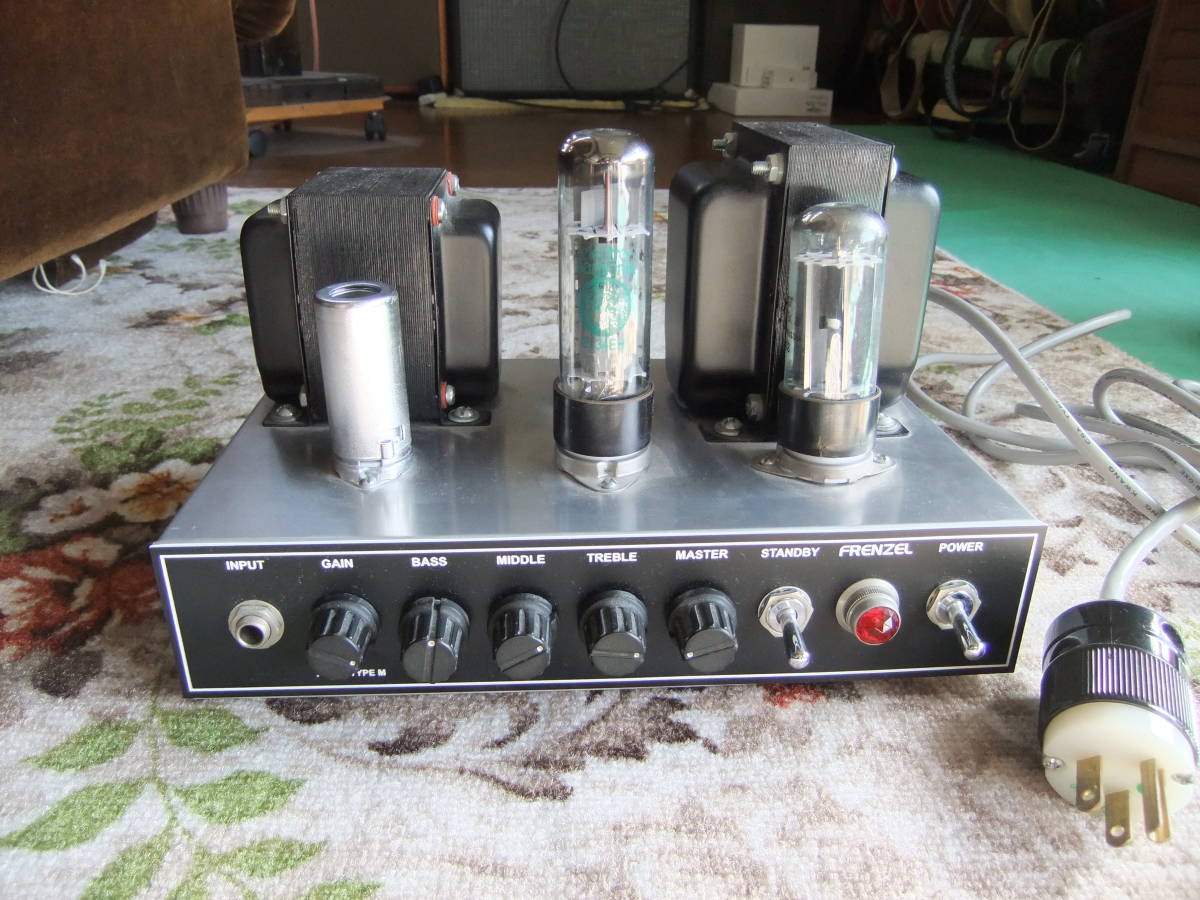 FRENZEL フレンぜル　FM-5E1BF ”Champ Blackface”　ハンドワイヤード真空管ヘッドアンプ