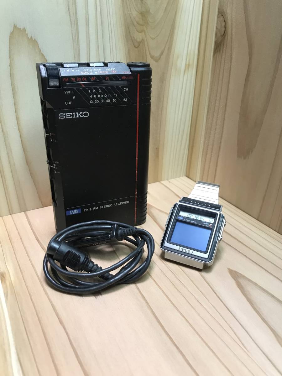 TV Watch SEIKO Digital T001-5000 Seiko Vintage セイコー T001-5010