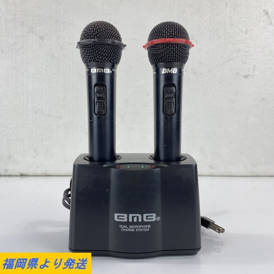 BMB MC-330/WM-600 ワイヤレスマイク セット◇ジャンク品【福岡