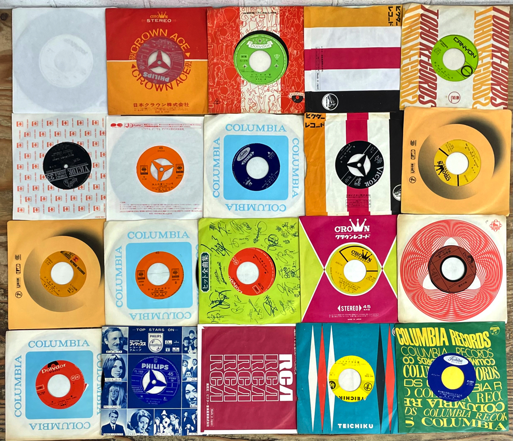 昭和 歌謡曲 EPレコード 140枚 大量セット サイン入りあり 0213-2 奥村
