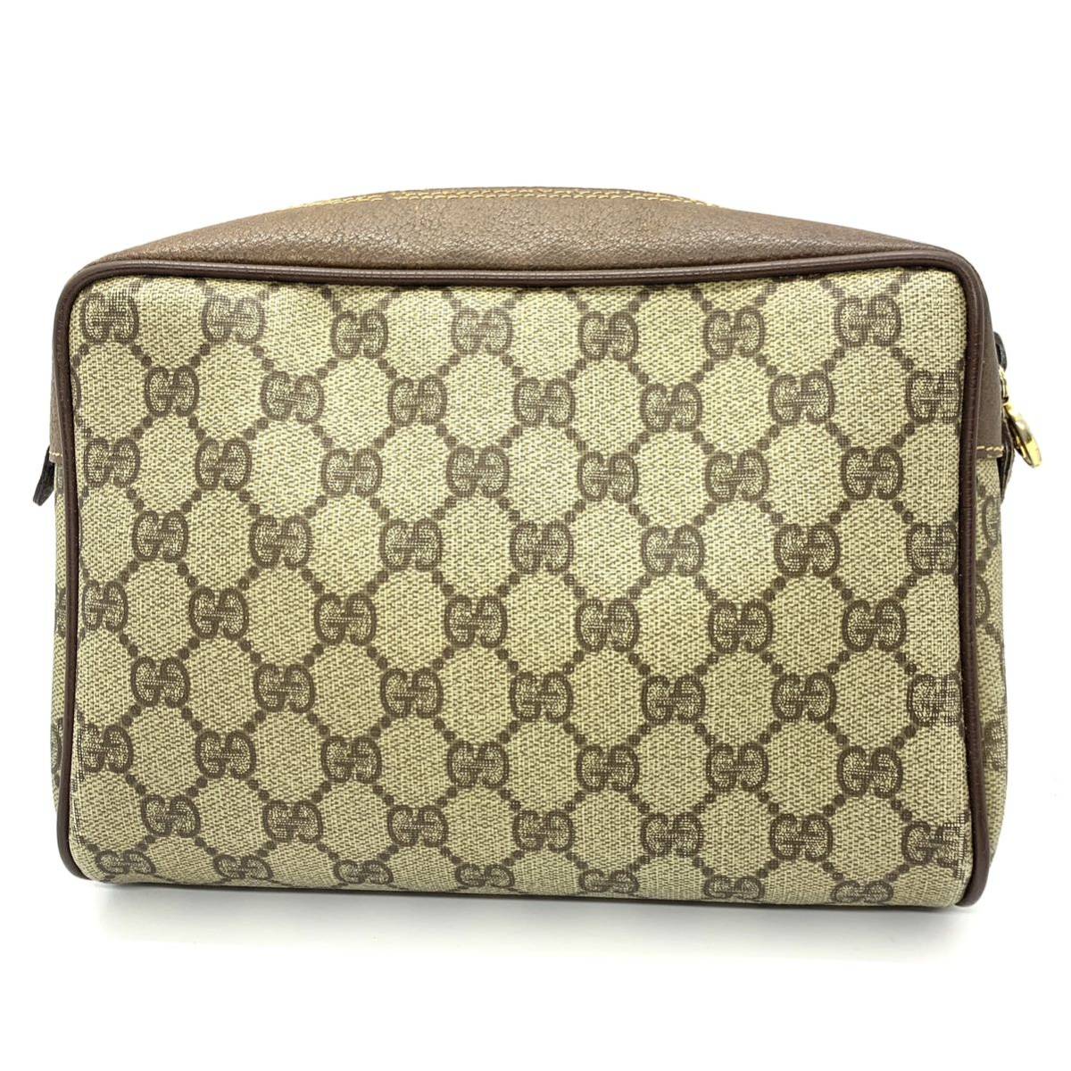 GUCCI オールドグッチ シェリーライン GGスプリーム クラッチバッグ 