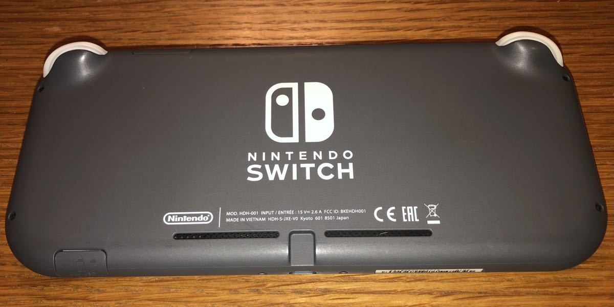 スイッチライト グレー Switch 充電器付き カバーおまけ 任天堂