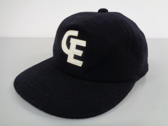 希少 美品 GOODENOUGH グッドイナフ ウール キャップ 黒 ブラック ロゴ