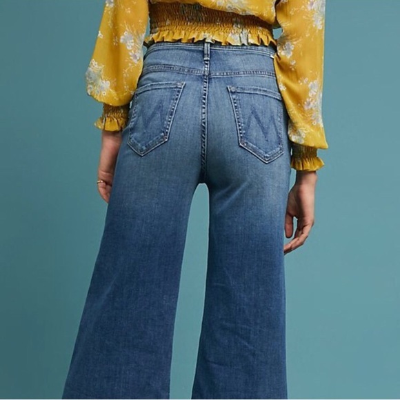 マザーデニム MOTHER The Swooner Roller Crop Fray 裾カットオフ  