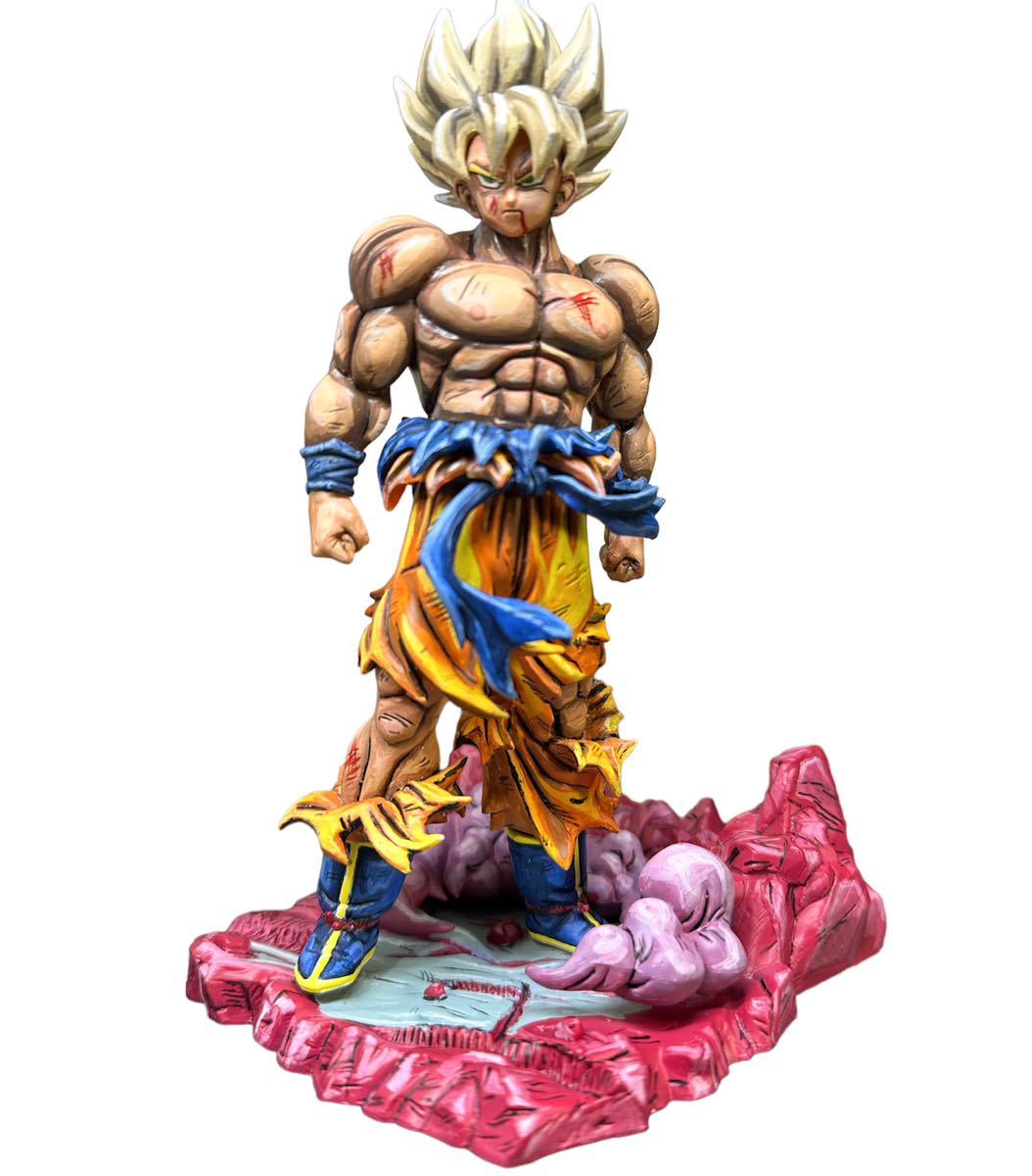ドラゴンボール フィギュア リペイント 孫悟空 history box vol.3 超