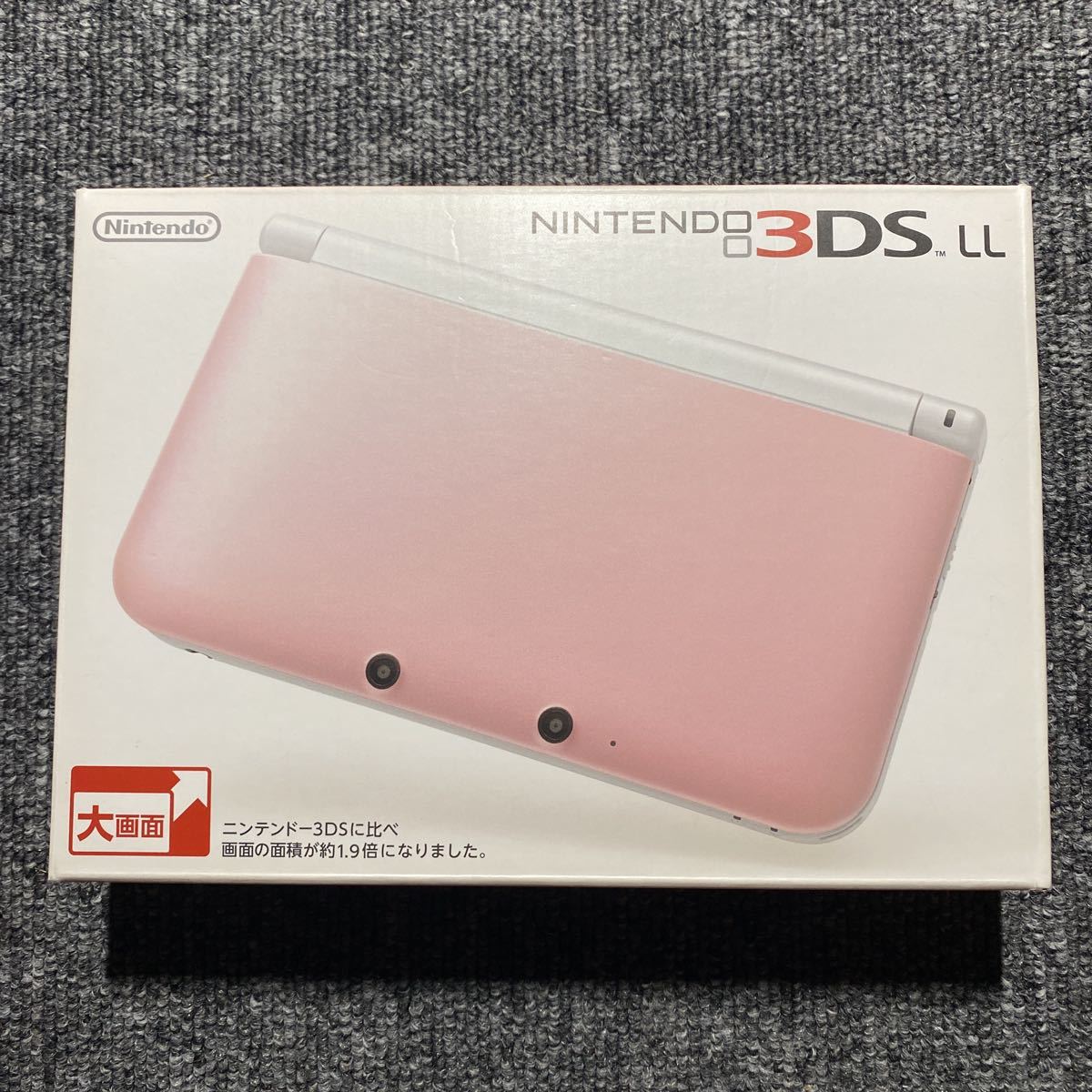 3DS ニンテンドー3DS LL ピンク×ホワイト SJF118088419 【公式通販】