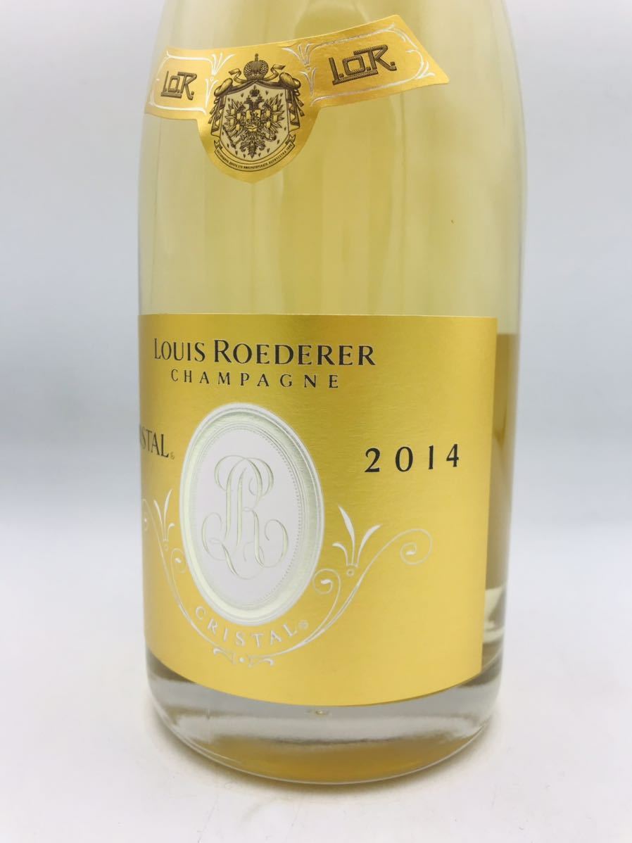 未開栓】ルイ ロデレール クリスタル 2014 LOUIS ROEDERER CRISTAL