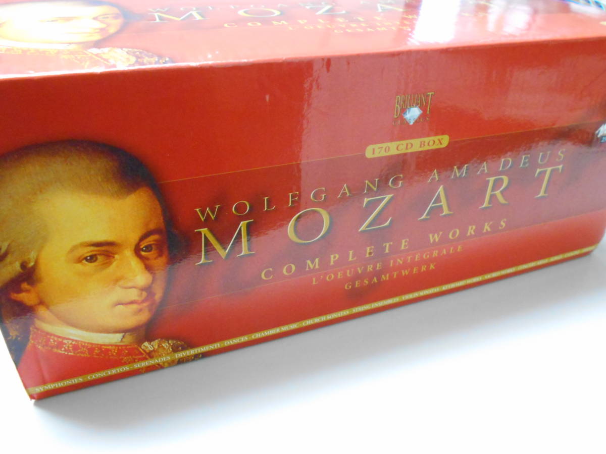 CD等 再生確認していません】170 CD BOX MOZART COMPLETE WORKS