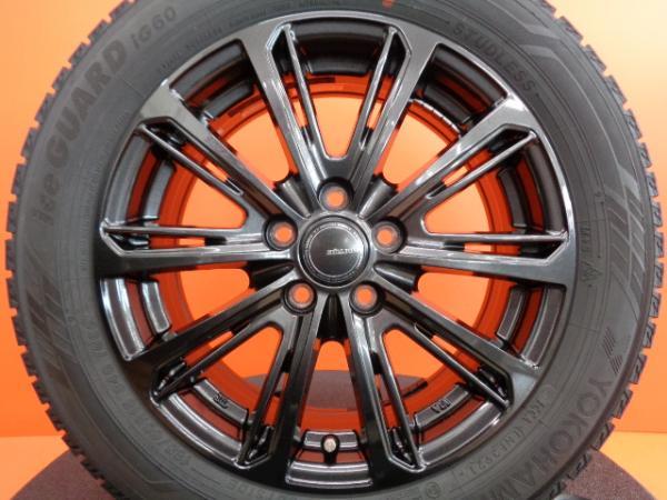 シエンタ 170系 冬タイヤ ヨコハマ アイスガード iG60 185/60R15 2021 