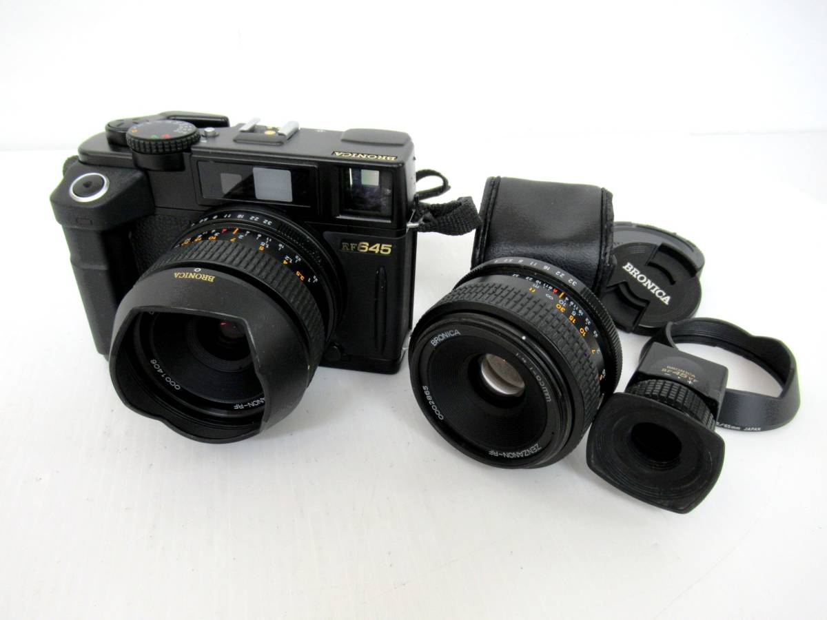 ZENZA BRONICA/ゼンザブロニカBRONICA】丑④73//RF645/ZENZANON-RF 1:4