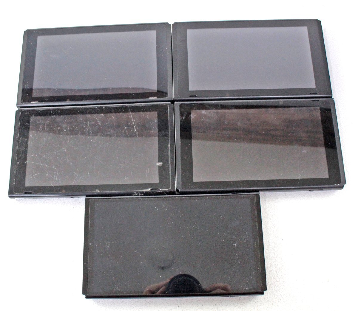 【中古・ジャンク品】 任天堂 ニンテンドー Switch スイッチ 旧型 新型 有機EL 本体 5台セット ;