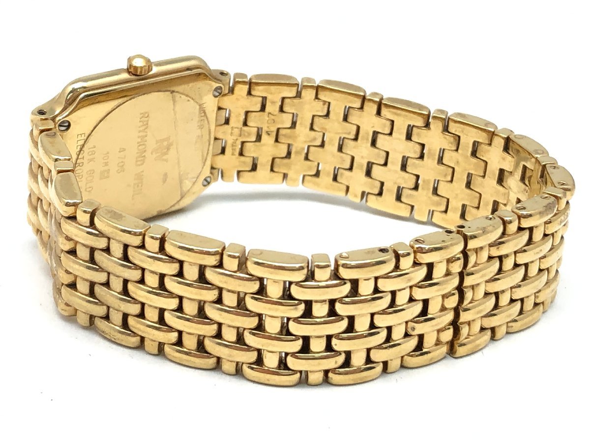 レイモンド ウィル 4703 18K GOLD ELECTROPLATED レディース クォーツ 