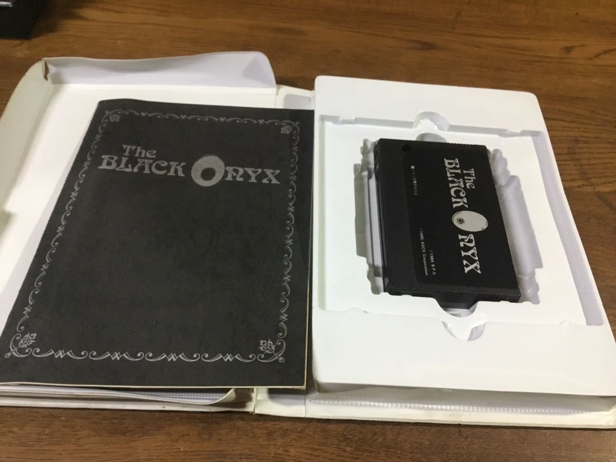MSX : BLACK The ザ・ブラックオニキス ROM ONYX - ブラックオニキス