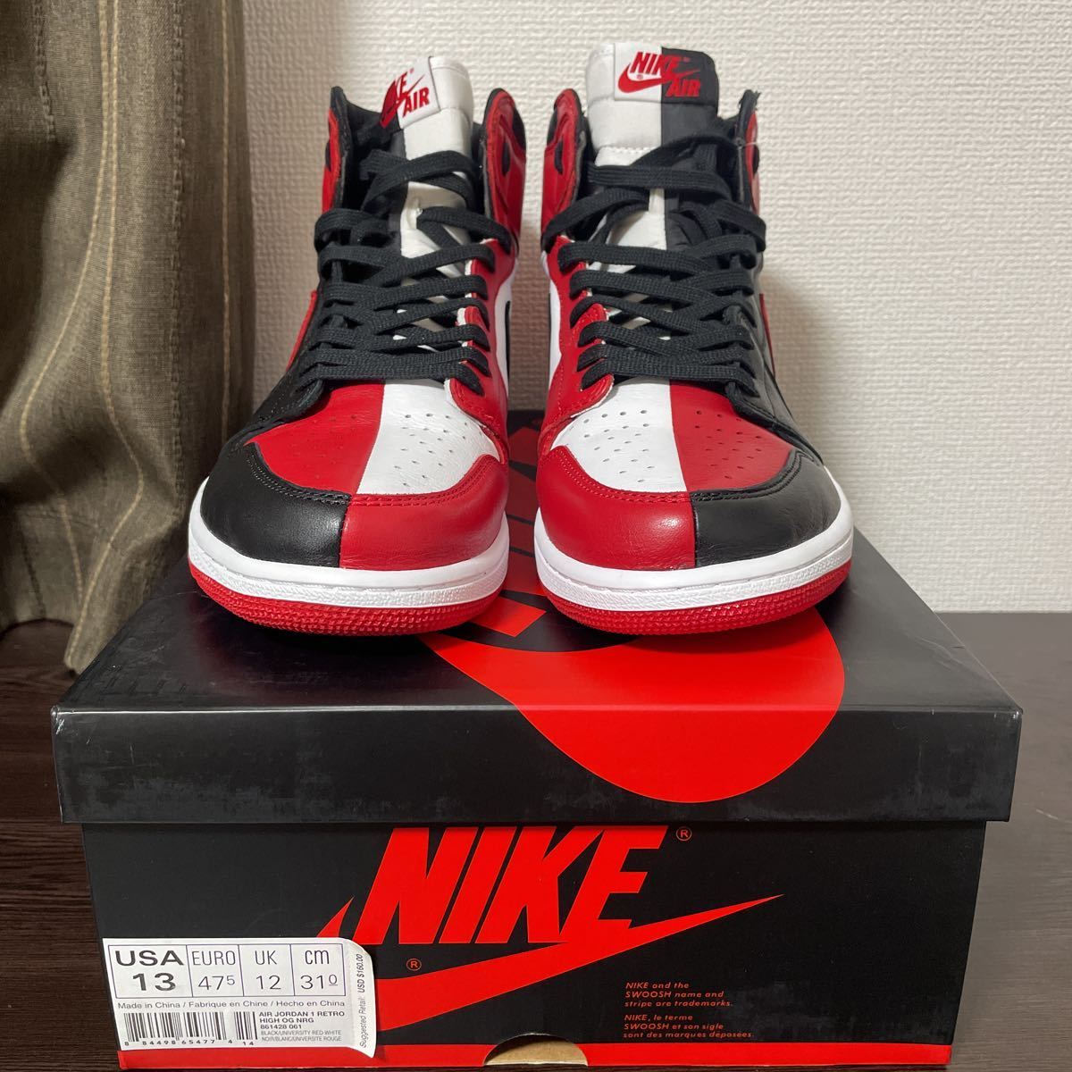 激レア 新品 31.0 cm US 13 Nike Air Jordan 1 Retro High OG NRG 