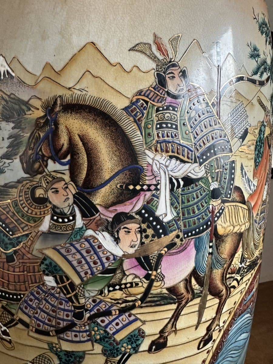 美術品 奇跡的な状態の名品 素晴らしき超別格品 明治期薩摩焼上手