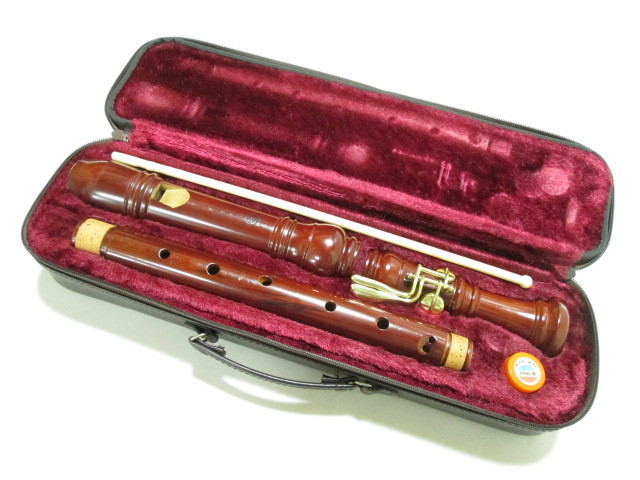 木製テナーリコーダー ケース付き feb1 NN2552] YAMAHA TENOR BAROQUE テナー リコーダー ケース付き
