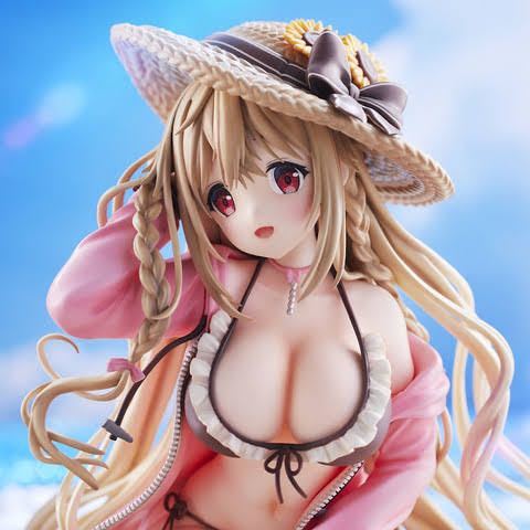 1円～ [開封] TwinBoxイラスト『前田栞ちゃん』 ノンスケール フィギュア ユニオンクリエイティブ 国内正規品