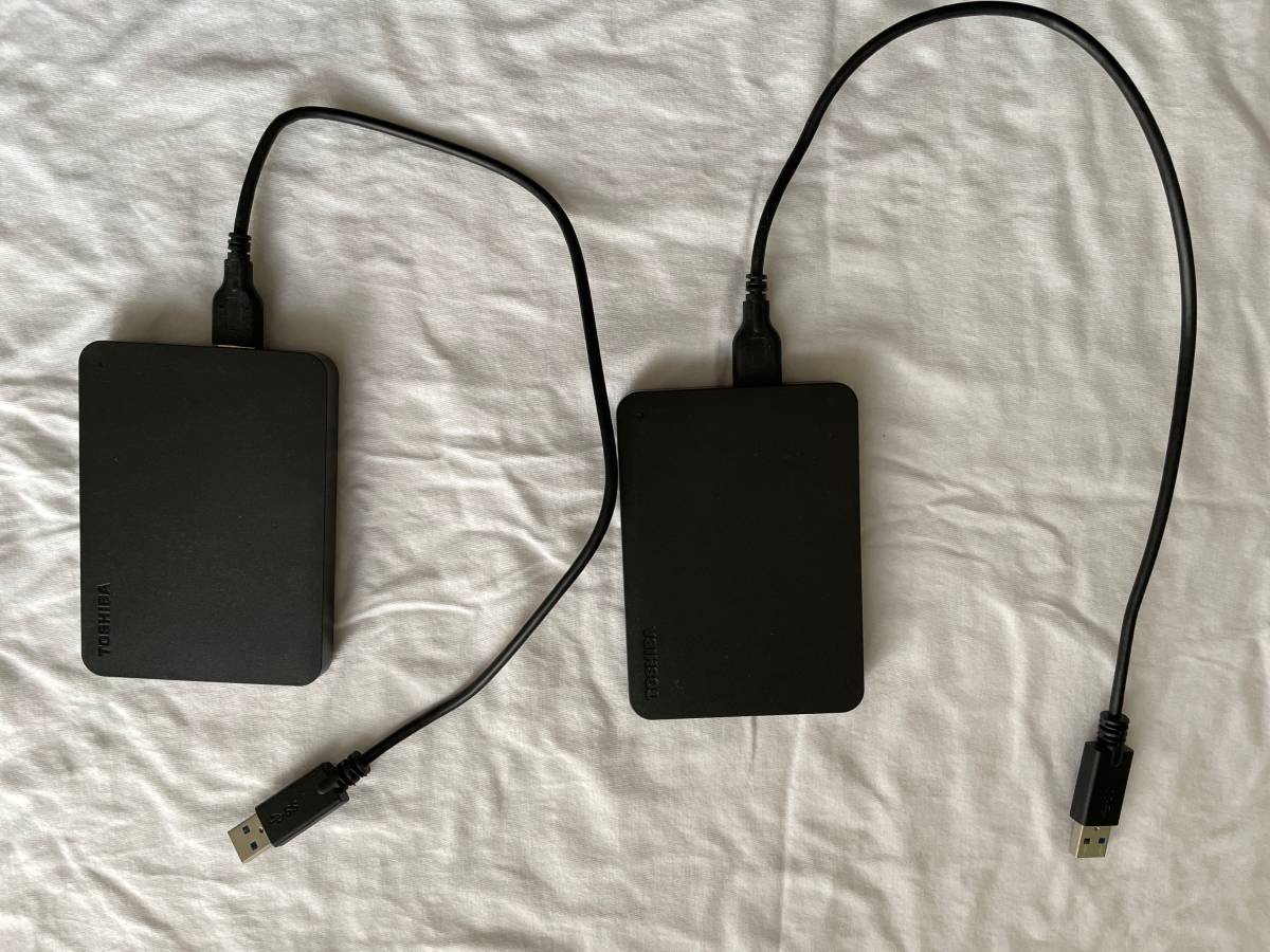 外付けHDD4台（再） 外付けHDD - 4TB 外付けHDDアルミ製なのに1万円台
