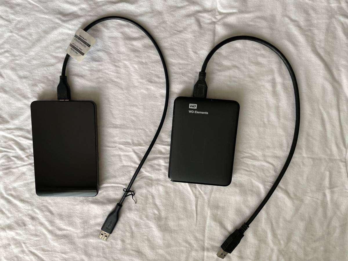 外付けHDD4台（再） 外付けHDD - 4TB 外付けHDDアルミ製なのに1万円台
