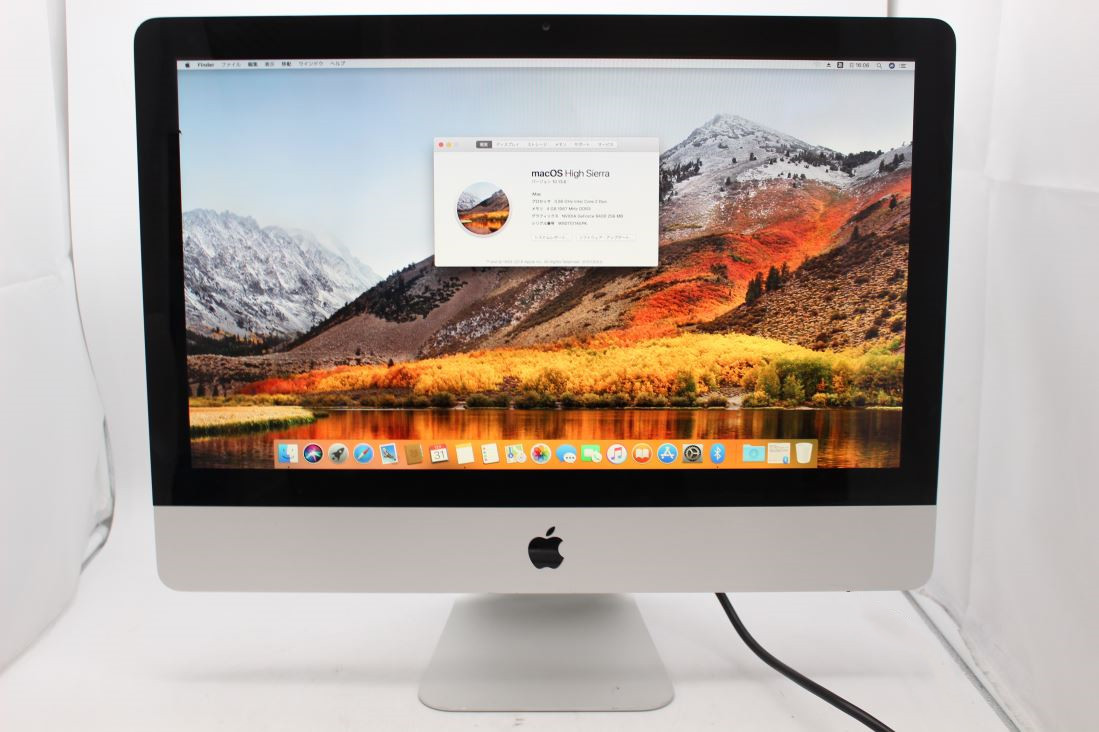 中古品訳あり品 Apple iMac (フルHD, 21.5-inch, 2012) A1418 Core i5 訳