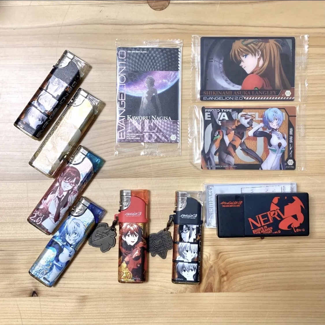 まとめ売り◇ 新世紀エヴァンゲリオン 喫煙グッズ ライター 携帯灰皿 