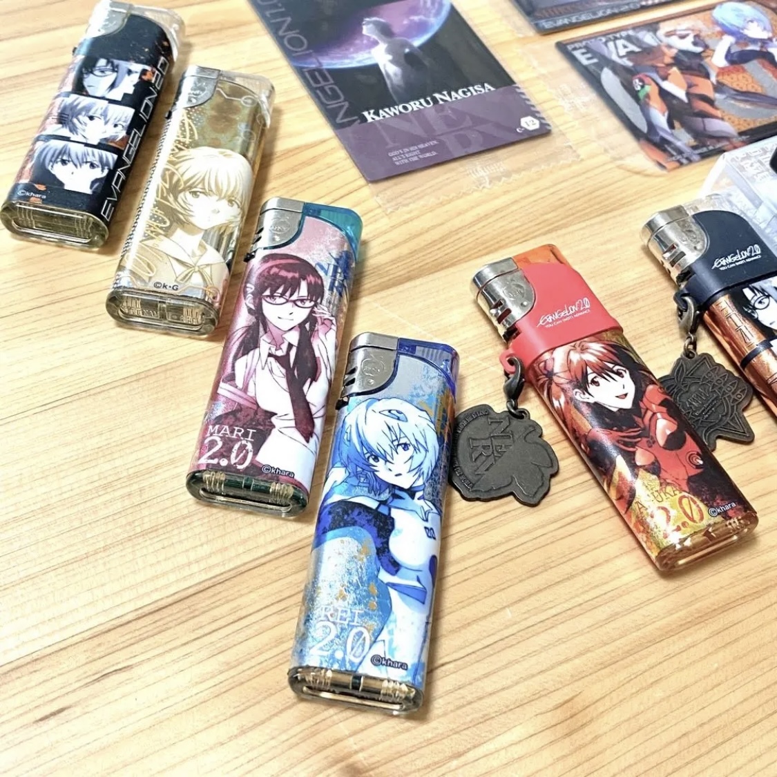 まとめ売り◇ 新世紀エヴァンゲリオン 喫煙グッズ ライター 携帯灰皿 