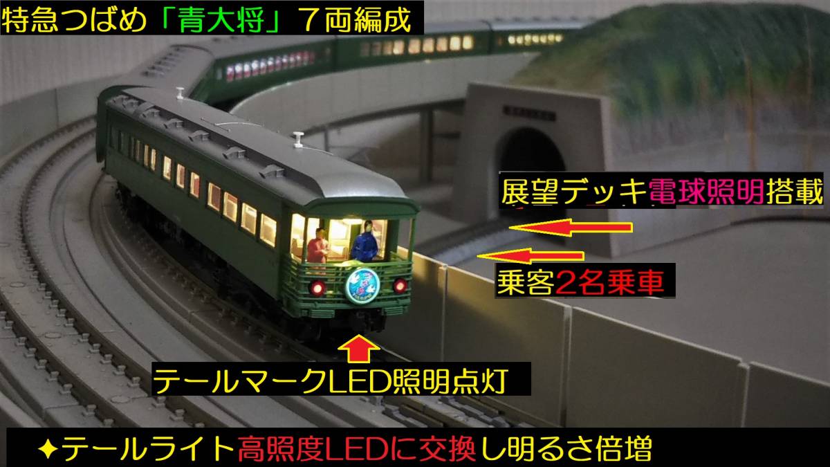 ☆フルLED化 完成品 自作室内灯搭載 KATO EF58型電気機関車、特急