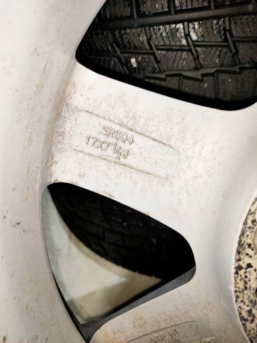 中古冬タイヤホイールセット 265/70R17 グッドイヤーアイスナビSUV