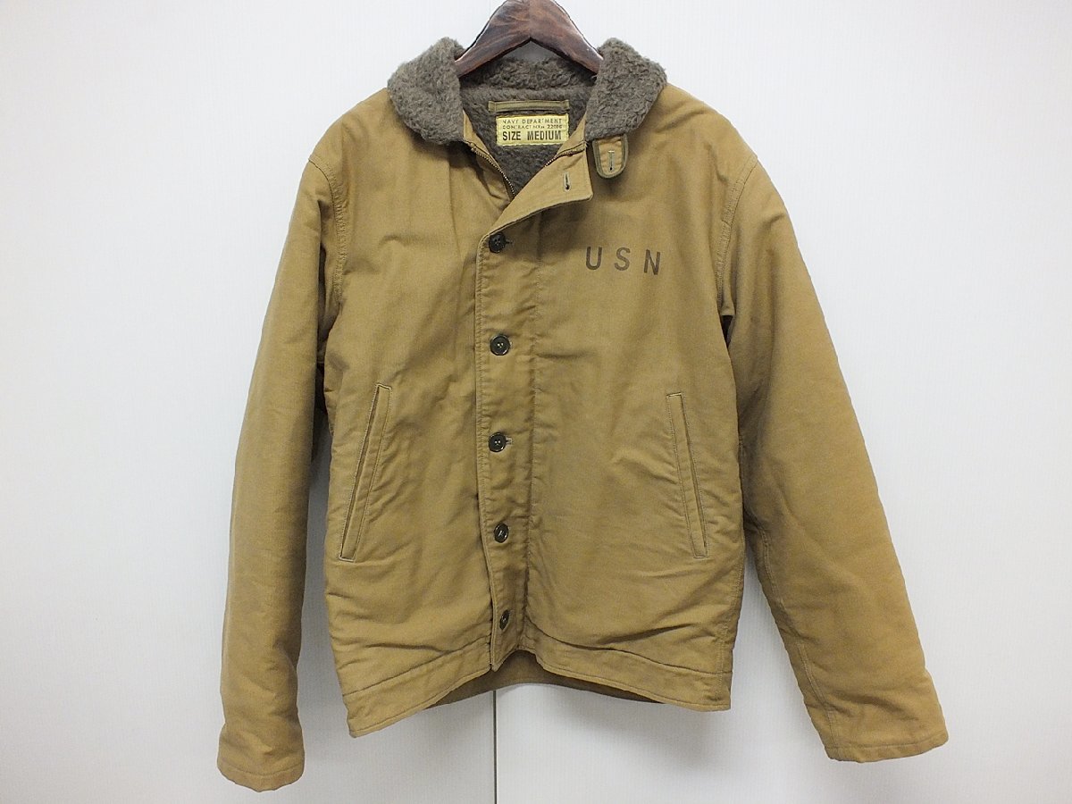 [12B-52-059-2] Buzz Rickson's バズリクソンズ BR12031 N-1 デッキジャケット [M]