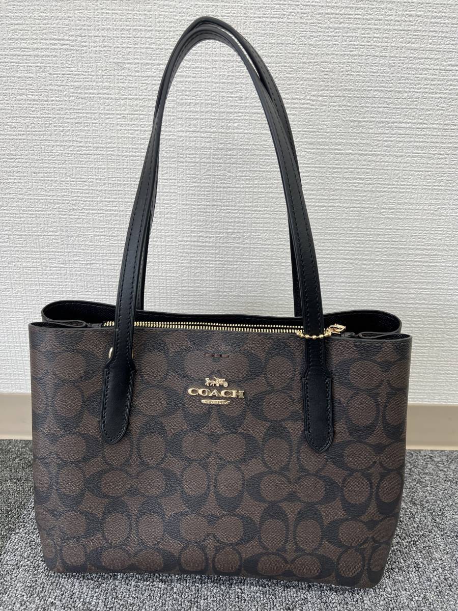 COACH コーチ 73293 シグネチャー PVC 2WAY クロスボディ ショルダー 