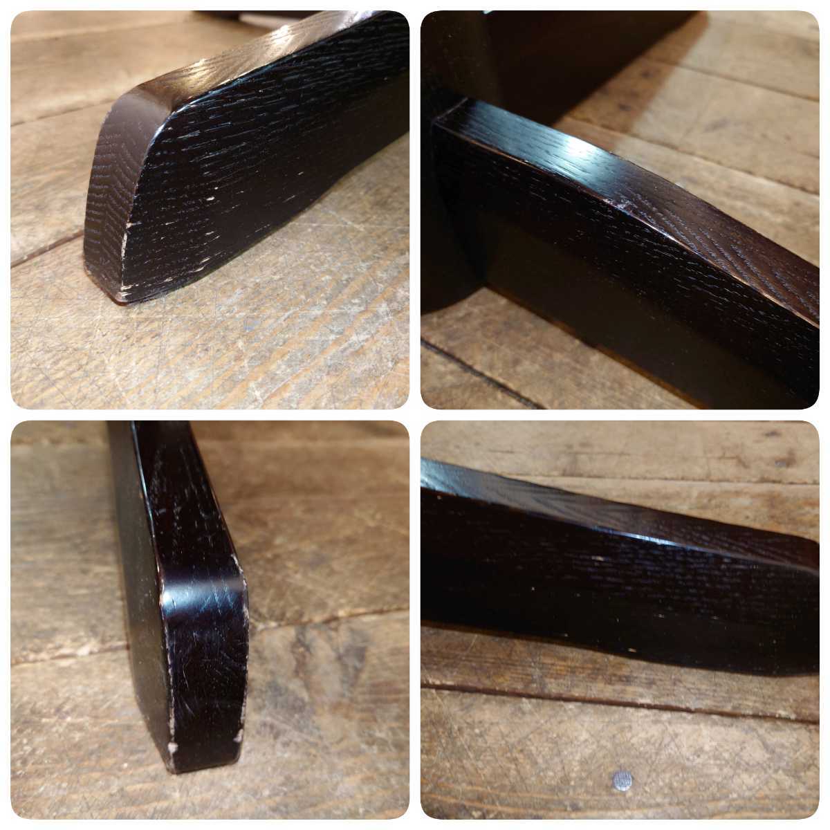 美品 柏木工⁄KASHIWA オーク材 ダイニングテーブル 165cm 低め LD