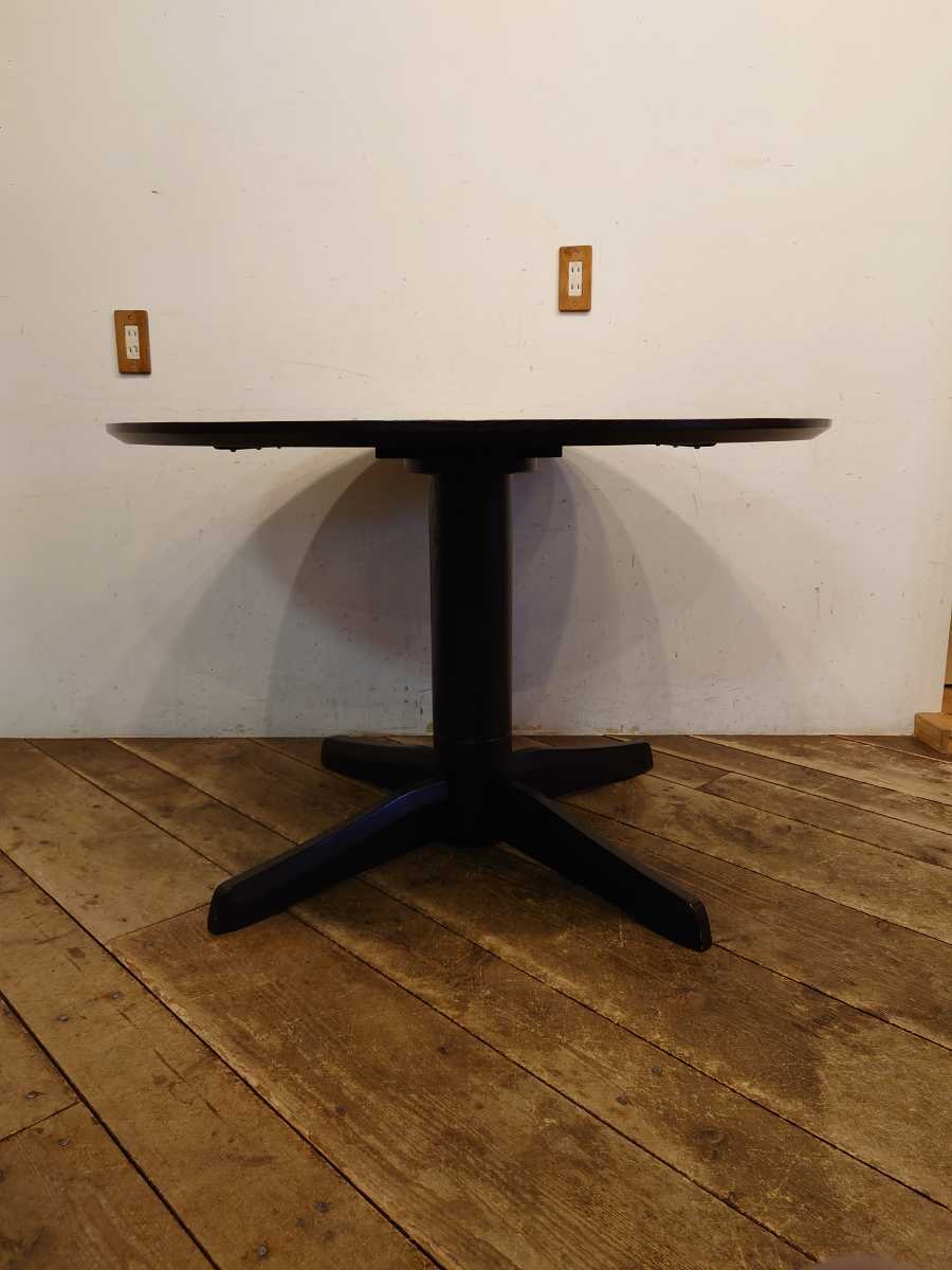 柏木工 飛騨の家具 無垢材 ラウンドテーブル 円卓 直径110cm 柏木工 KASHIWA オーク材 ラウンドテーブル 幅110cm/飛騨家具 モダン